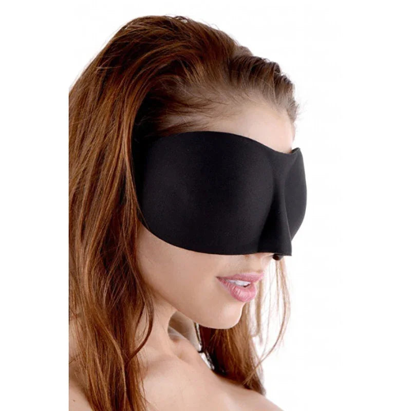 The Black Out Blindfold, Blindfold Adult Games BDSM Flirt Sex Toy Sexy Eye Mask