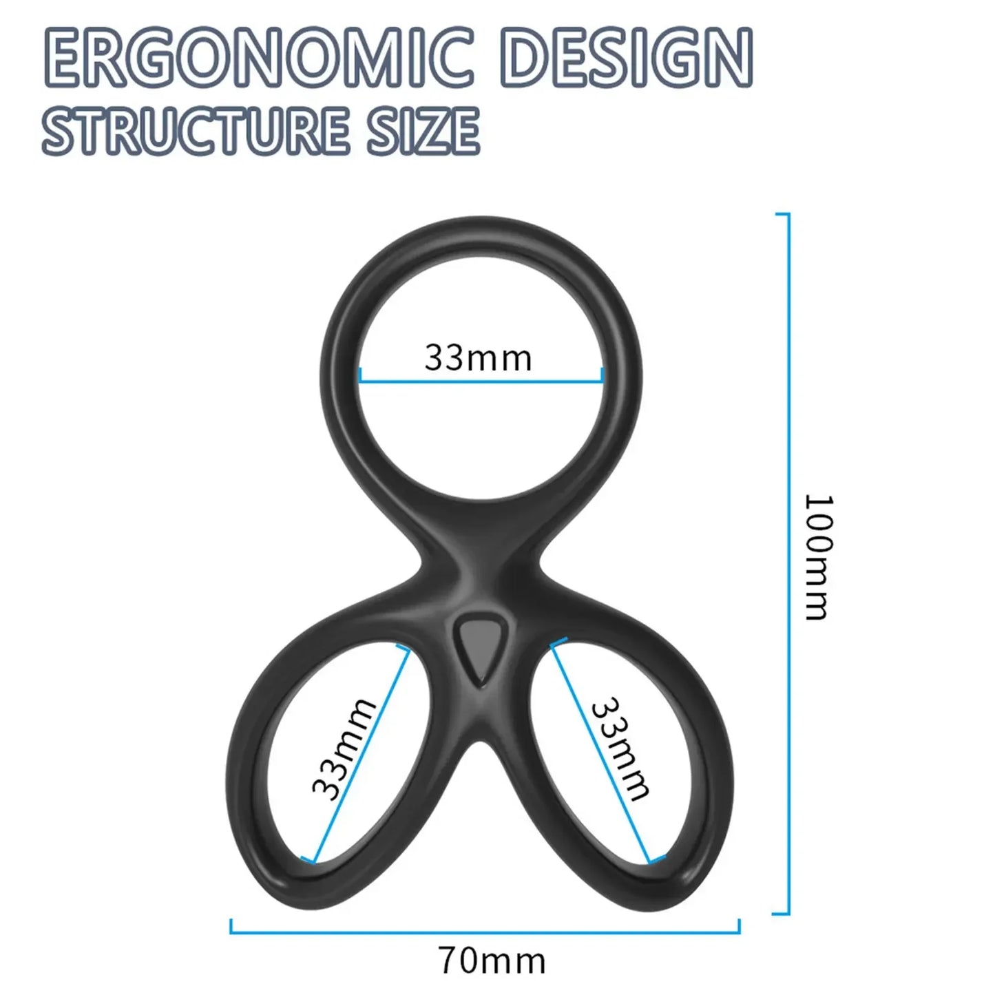 Semen Lock Ring for men 3 Ring Penis Ring long Sex Penis Enlargement Sex Toys Delay Ejaculation toys for men 18