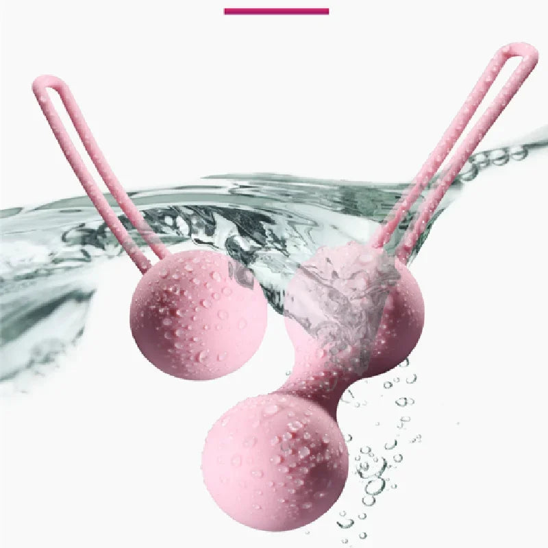 Set Safe Silicone Smart Ball Kegel Ball Ben Wa Ball Vagina Tighten Exercise Machine Vaginal Geisha  Sex Toys for Women