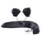 Sex Cute Soft Fox Ears Headbands with Plush Tail Metal Anal Plug Erotic Cosplay Adult sex Accessories BDSM Toys for Couple