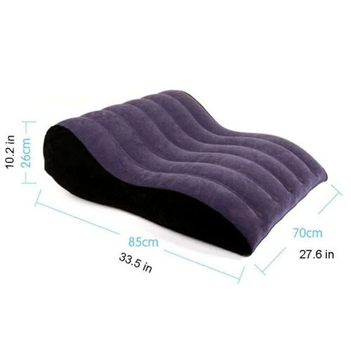 Sex Furniture Inflatable Sex Sofa Bed Pad Weightless Chair Cushion SM with Cuffs Sexual Position Aid Erotic Wedge for Couple