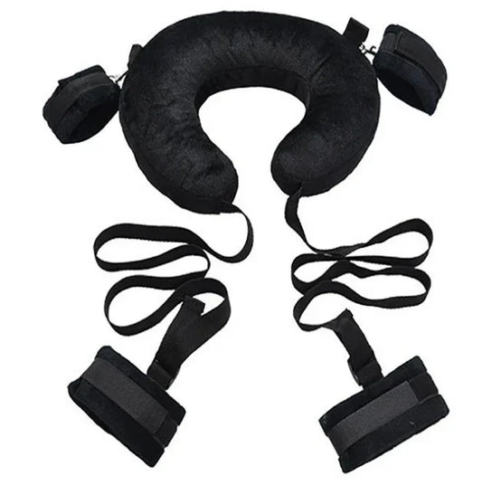 Sex Toys Cotton Bdsm Bondage Set Handcuffs Sexy Leg Pillow Thinning Belt Bending Orgasm Couple Toy