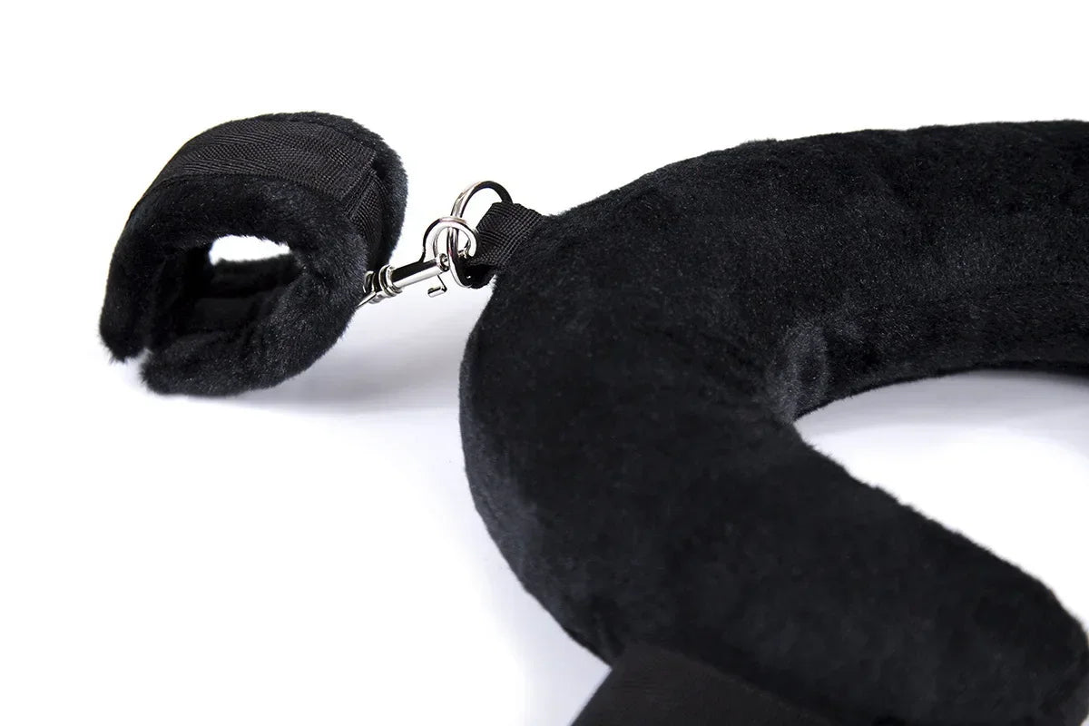 Sex Toys Cotton Bdsm Bondage Set Handcuffs Sexy Leg Pillow Thinning Belt Bending Orgasm Couple Toy