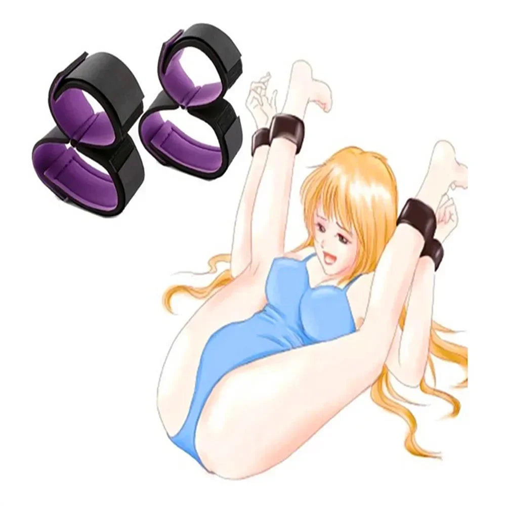 Sex Toys Cotton Bdsm Bondage Set Handcuffs Sexy Leg Pillow Thinning Belt Bending Orgasm Couple Toy