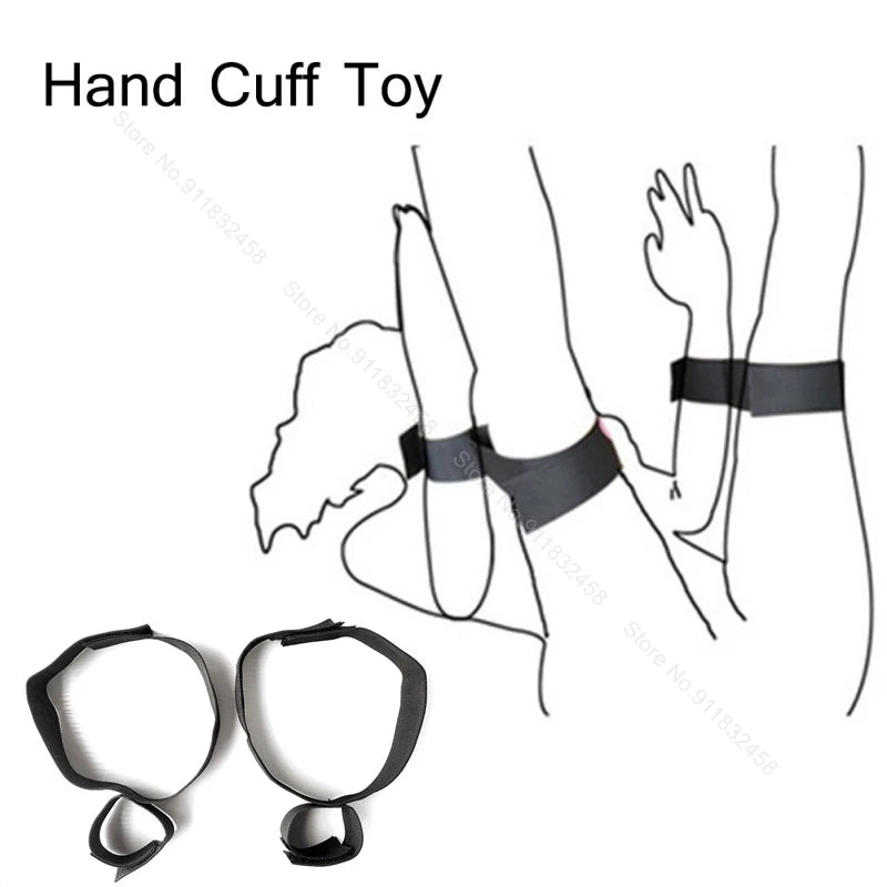 Sex Toys For Woman Bdsm Bondage Restraints Set Strapon Adult Games Hand Cuffs Porno Juegos Handcuffs Slave Sexy Erotic Men BDSM