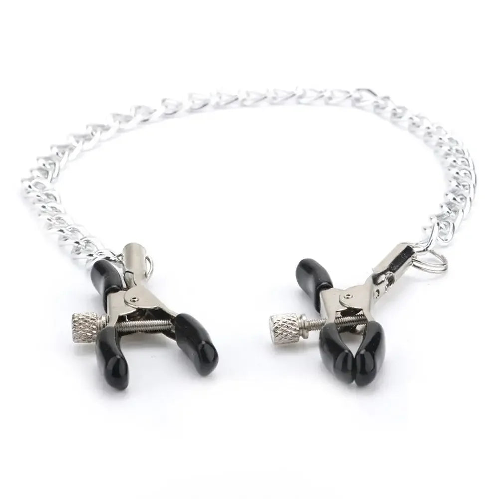 Sex Toys Slave Leather Collar Nipple Clitoris Chain Bdsm Bondage Adults Products Erotic Accessories Sex Toys For Couples Woman