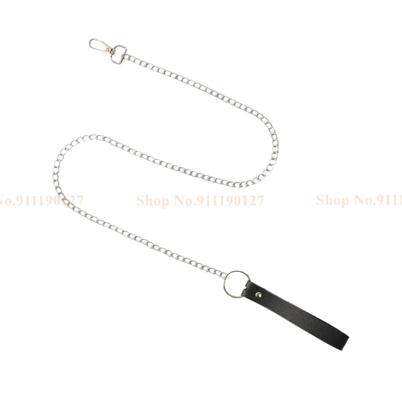 Sex Toys Slave Leather Collar Nipple Clitoris Chain Bdsm Bondage Adults Products Erotic Accessories Sex Toys For Couples Woman