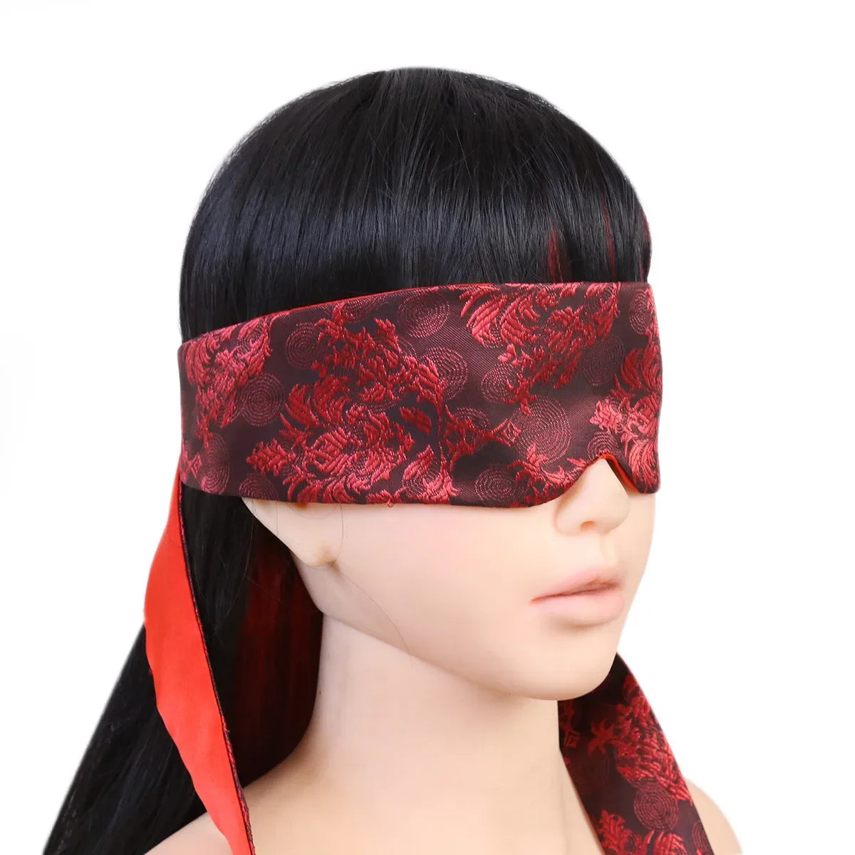 Sex Unisex Blindfold Eye Satin Mask Sex Games Set Couple Love Cosplay Cover Band BDSM