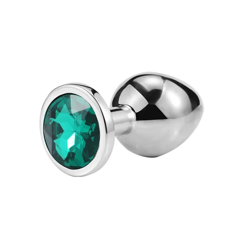 Sex Vibrator Metal Anal Toys For Women Adult Sex Products Men Butt Plug Stainles Steel Anal Plug Sex-toy Anal DildoToys 8 Color