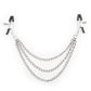 Sexy Flirt Nipple Clamp Labia Breast Nipples Clamps with Chain Clips Stimulator SM  Sex Toys for Couple Slave Breast Clips