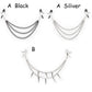 Sexy Flirt Nipple Clamp Labia Breast Nipples Clamps with Chain Clips Stimulator SM  Sex Toys for Couple Slave Breast Clips