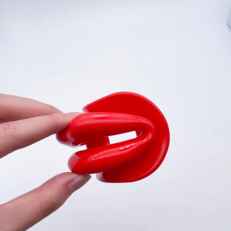 Sexy Lips Rubber Mouth Gag Open Fixation Mouth Stuffed Oral Toys Adult Games Sex Tool Toys O Ring Dilator Sex Toys for Couples