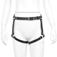 Sexy Women PU Leather Garter Punk Body Harness Belt Strap Waist Leg Thigh Suspenders New Black Waist To Thigh Handcuffs