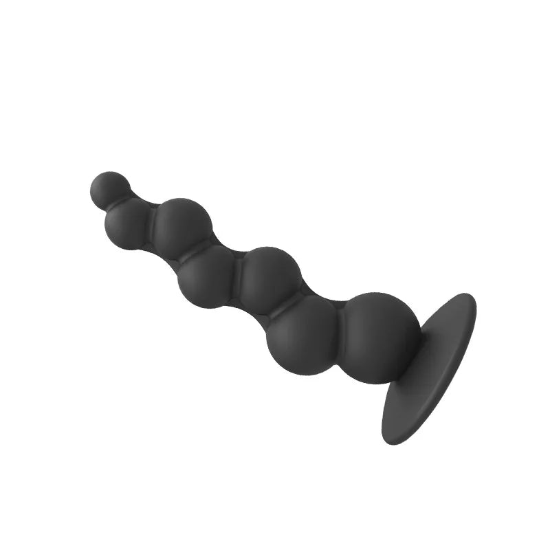 Silicone Anal Beads Prostate Stimulator Ball Butt Plug Suction Cup Anal Plug For Men And Women Sex Toys Adult Toys Training