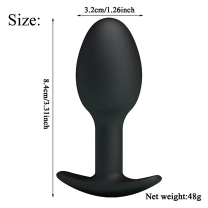 Silicone Anal Butt Plug Prostate Massager Toys for Woman Sex Adult Toy Sex Shop Vibrador Beads Sextoys Femme Butt Plug