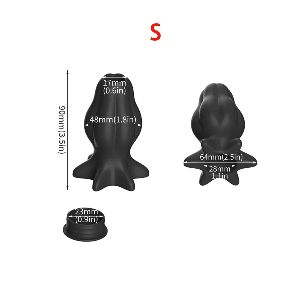 Silicone Anal Plug 3 Sizes Removable Butt Plug Stimulation Anus Masturbator G Spot Massage Dildo Bdsm Sex Toys for Man Women