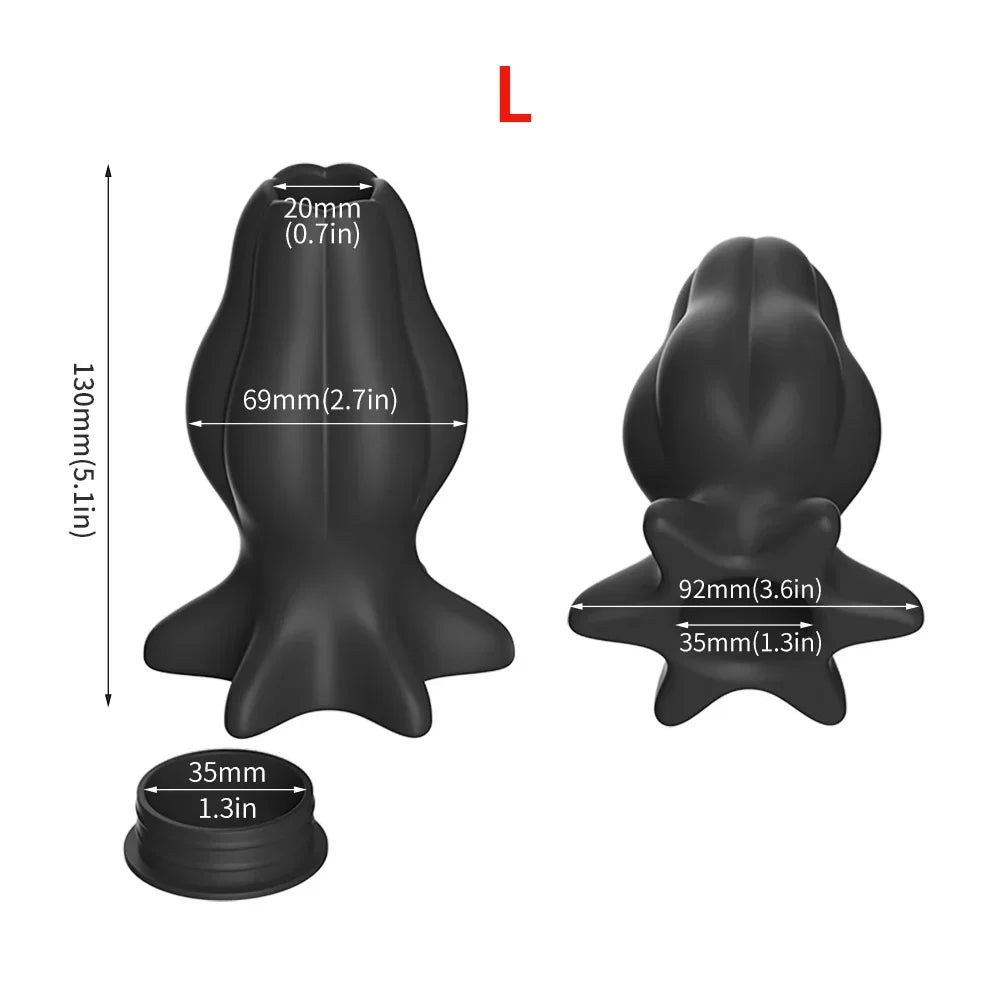 Silicone Anal Plug 3 Sizes Removable Butt Plug Stimulation Anus Masturbator G Spot Massage Dildo Bdsm Sex Toys for Man Women