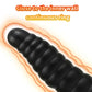 Silicone Anal Plug Dildos with Suction Cup Stimulate Vagina and Anus Big Butt Plug Soft Anal Dilator Sex Toys for Women and Men