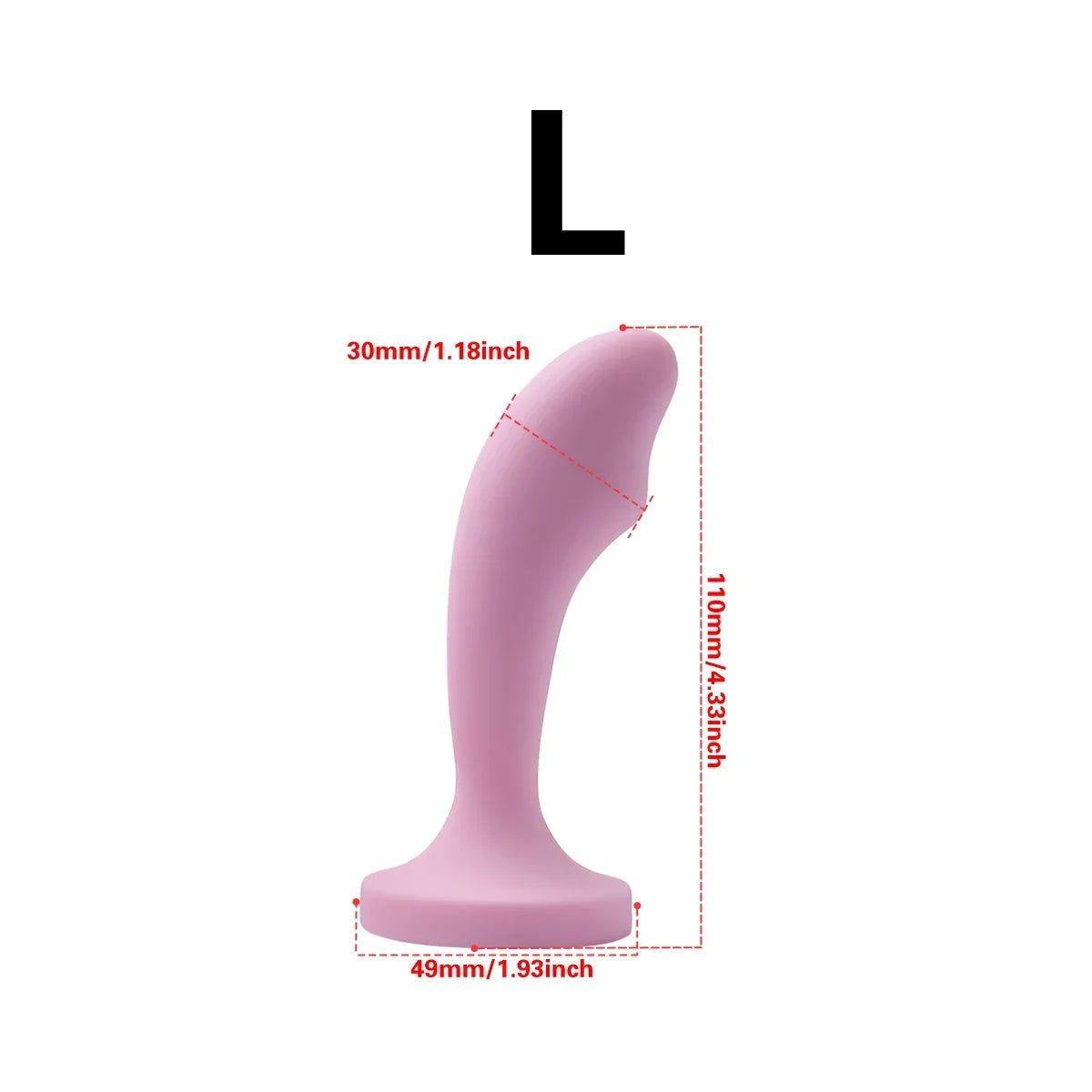 Silicone Anal Plug Gem Base Butt Plug Anal Masturbation Stimulator Anal Massage Dilatancy Toys G-point Massage Adult Sex Toys