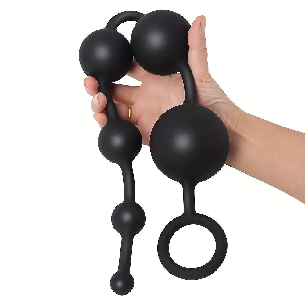 Silicone Anal Plug Huge Anal Beads Dildo Sex Toys for Women Men Anal Balls Prostate Massage Big Butt Plug Dilation Sex Products