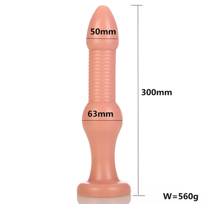 Silicone Anal Plug Long Anal Toys Dildos vaginal g-spot stimulation Anal Dilator Butt Plug Sex Toys For Women Men Masturbator