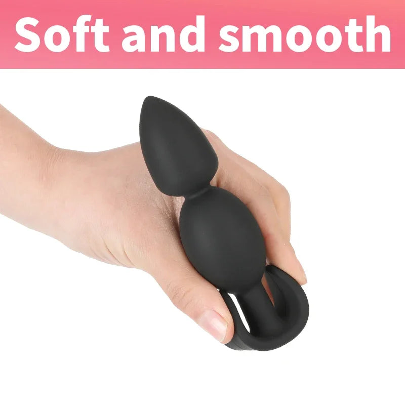 Silicone Anal Plug Sextoy Dildo Butt Plug For Woman Anal Toys GSpot Sex Toys For Adults18 Erotic Toy Anal Trainer Sex shop