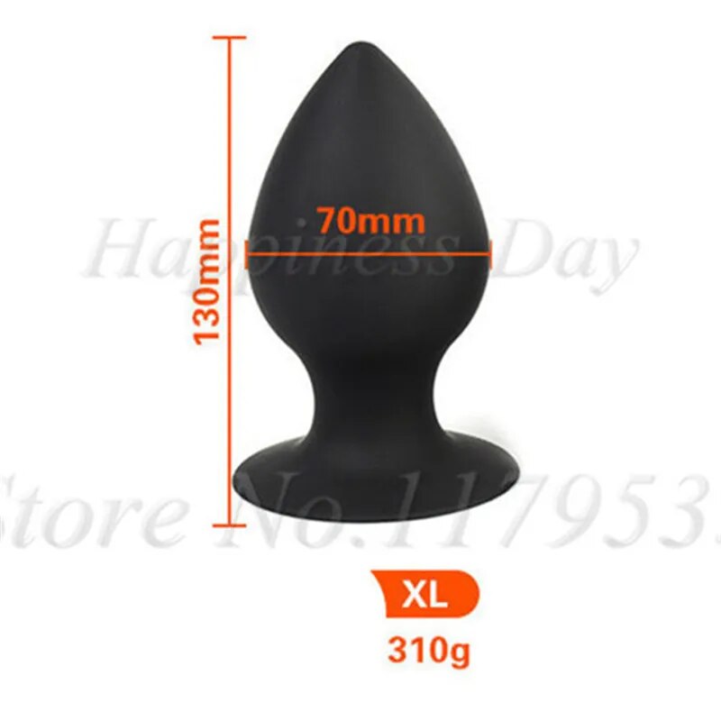 Silicone Anal Plug Unisex S-XL Butt Plugs With Strong Sucker Anal Dilador Anus Expansion Love Kits Sex Products Adult Sex Toys