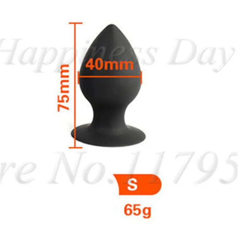 Silicone Anal Plug Unisex S-XL Butt Plugs With Strong Sucker Anal Dilador Anus Expansion Love Kits Sex Products Adult Sex Toys