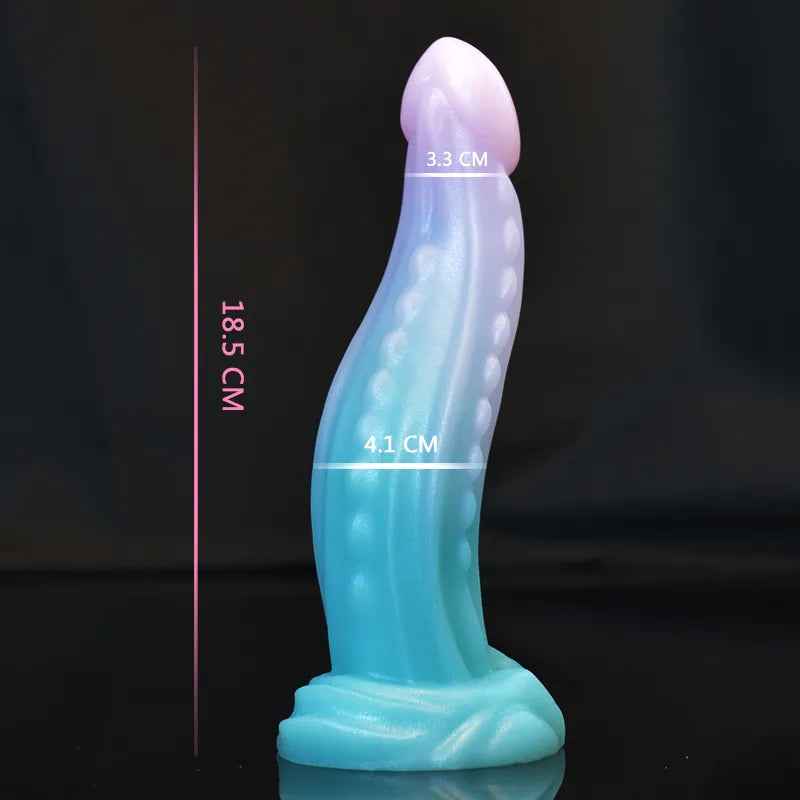 Silicone Anal Toy Dragon Dildo Realistic Monster Dildo with Suction Cup Vaginal G-Spot Massage Sex Toys for Women Adult Toys