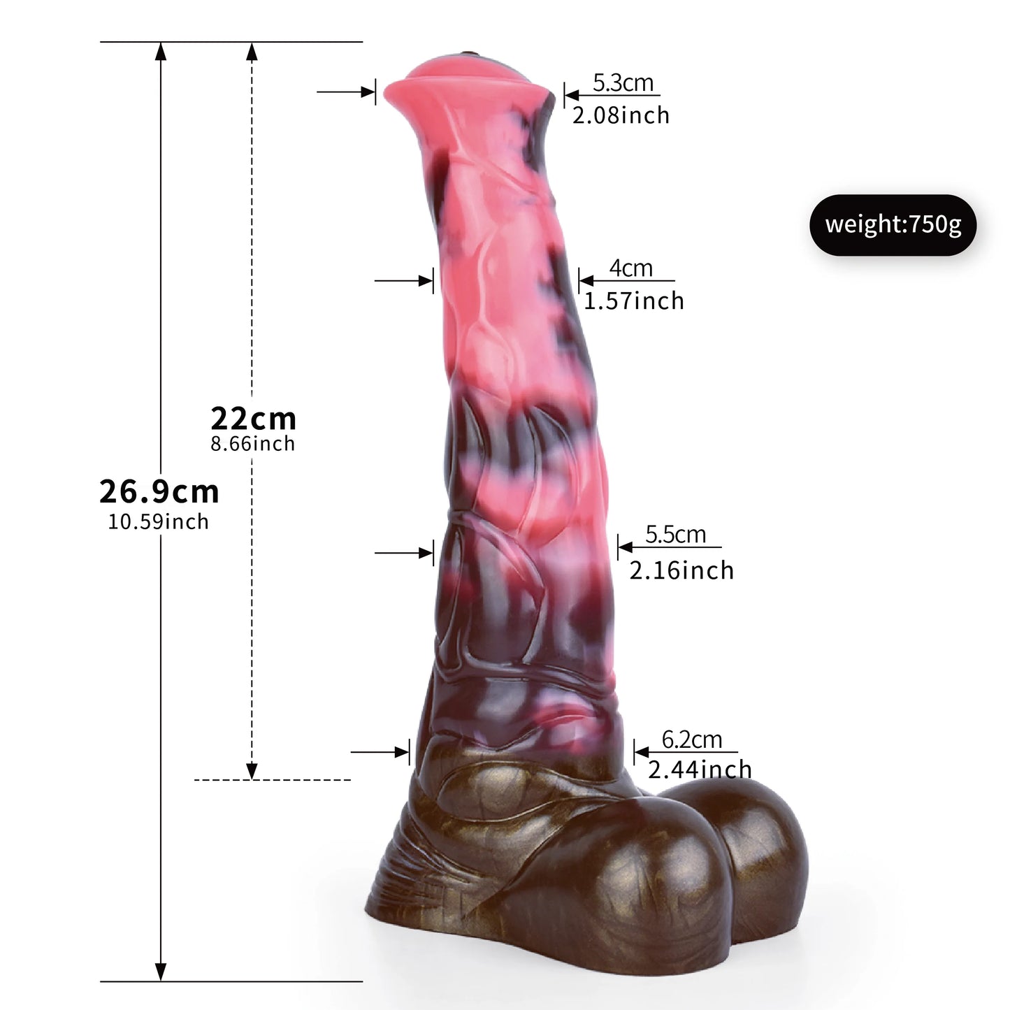 Silicone Anal Toys Realistic Horse Dildo Long Anal Sex Toys For Women Men Adult Masturbators G-spot stimulation anal dilation