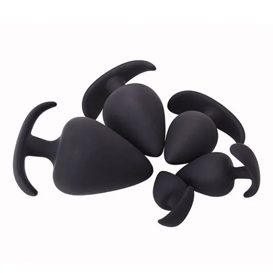 Silicone Anchor Anal Plug Big Butt Plug Anal Erotic Sex Toys For Men and Women 5 Sizes for Choice Drop shipping