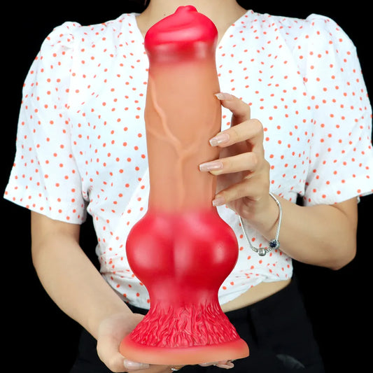 Silicone Animal Dildo XXL Wolf Dog Dildo Sex Toys for Women Female Masturbators Anal Butt Plug Fake Penis Faloimetor for Women