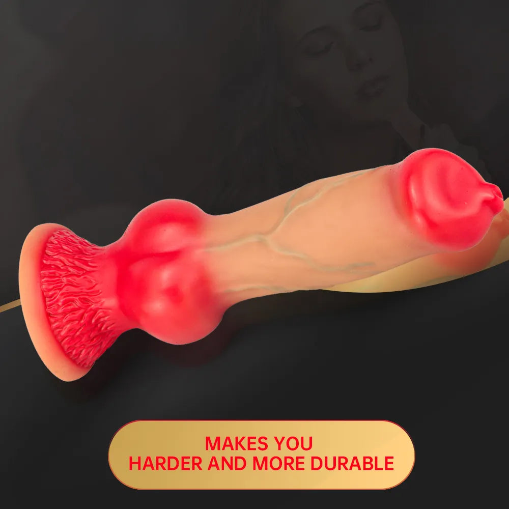 Silicone Animal Dildo XXL Wolf Dog Dildo Sex Toys for Women Female Masturbators Anal Butt Plug Fake Penis Faloimetor for Women