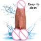 Silicone Artificial Penis Big Fake Dick Female Masturbation Sex Toy For Women beginner super strong Suction Cup Small Dildo Cock