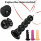 Silicone Beads Butt Plug Adult Pleasure Suction Cup Dildo 18+ Anal Plug Pig Sex Toys for Men Masturbator Prostate Massager BDSM