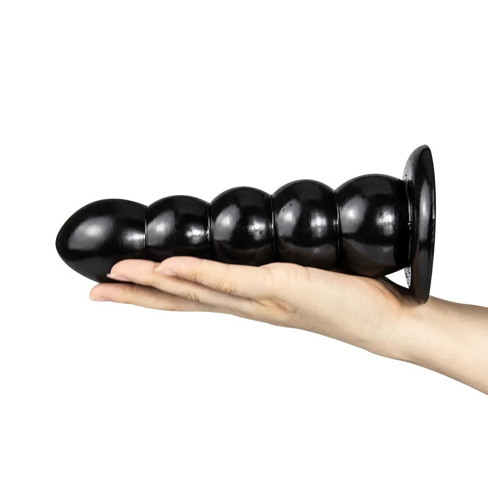 Silicone Beads Butt Plug Adult Pleasure Suction Cup Dildo 18+ Anal Plug Pig Sex Toys for Men Masturbator Prostate Massager BDSM