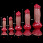 Silicone Big Knot Wolf Dog Dildo with Suction Cup Penis for Women Sexy Toys For Adults Masturbators Flexible Animal Big Dick
