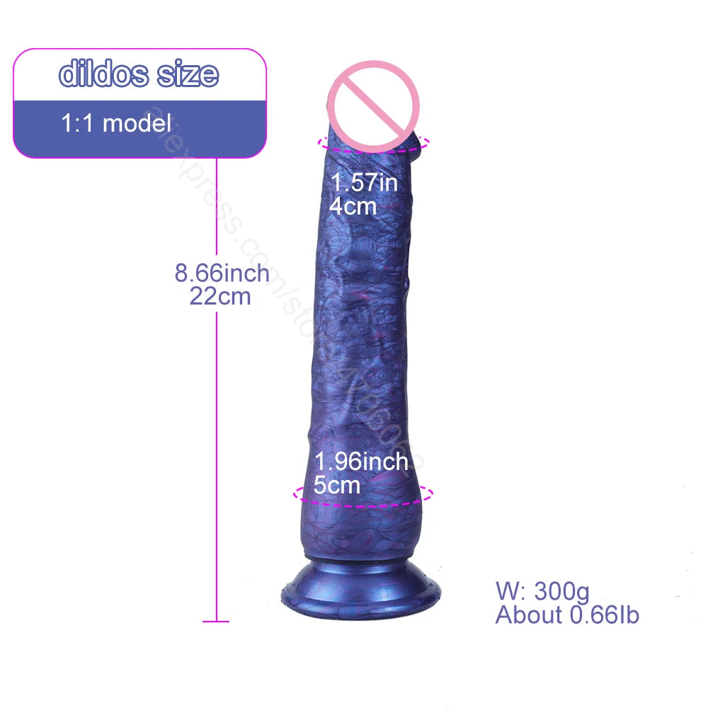 Silicone Dildo for Women Adult Sex Toys Realistic Dildo with Suction Cup Strap on Dildos Lesbain Sex Toy Fake Dick Penis