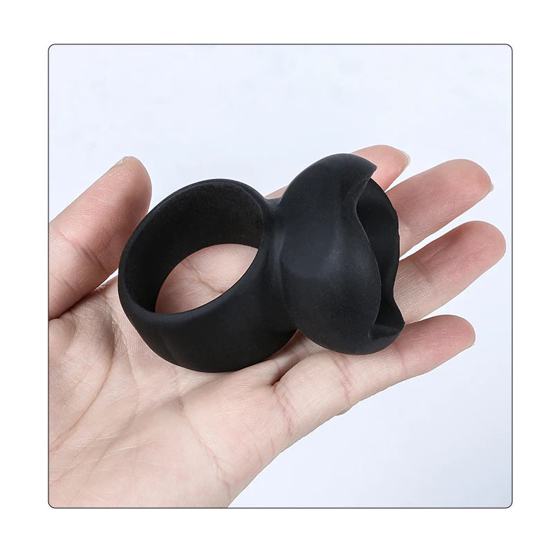 Silicone Durable Penis Ring Adult Men Ejaculation Delay Cock Rubber Rings Penis Enlargement Sex Toys For Male Sex Rings