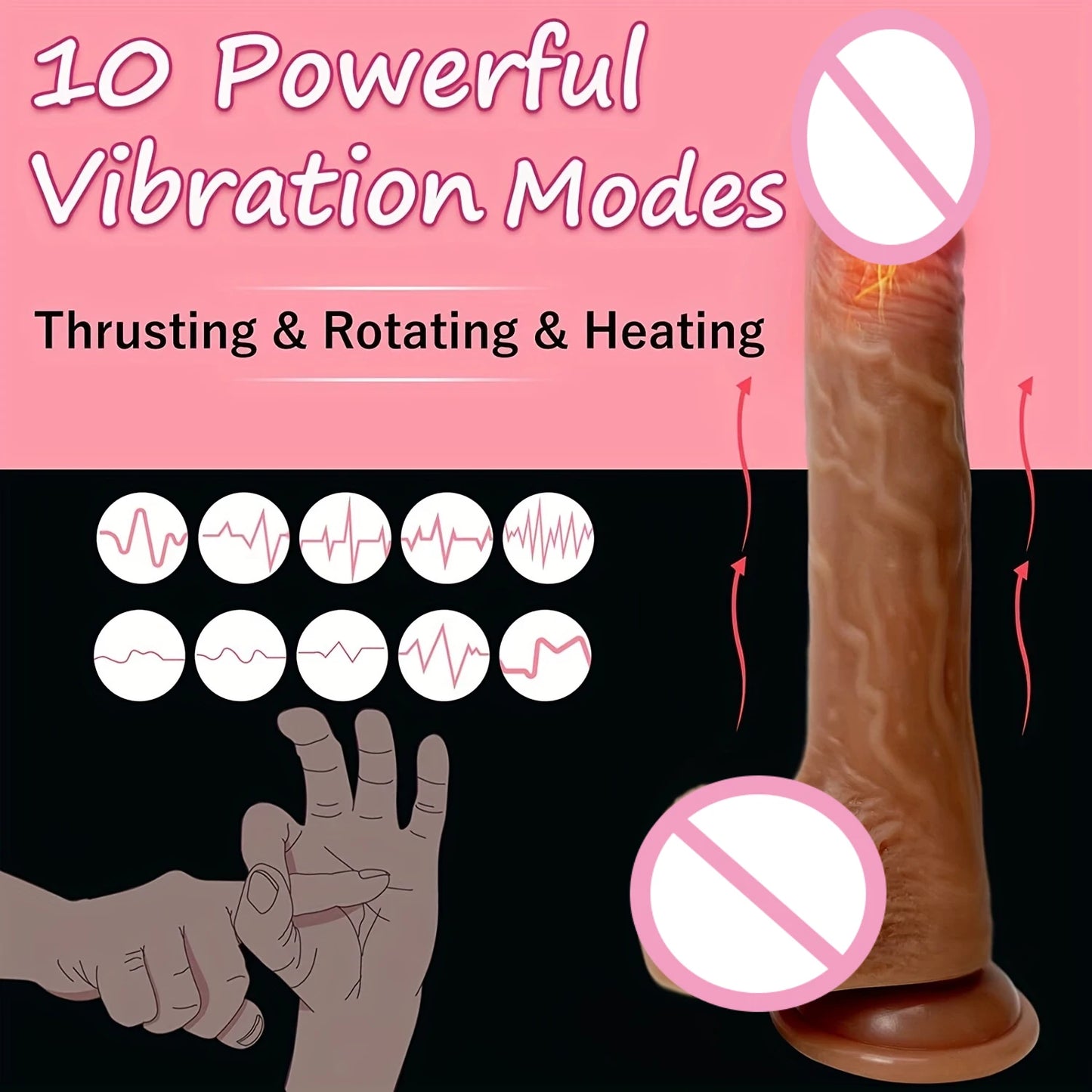 Silicone Electric Simulation Dildo Vibrator for Women Wireless Remote Control Dildo Vibrator Heated Massage Stick Adult Sex Toy