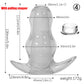 Silicone Hollow Anal Plug Insert Anus Dilator Sex Toys For Women Anal Speculum Expander Vagina Butt Plug Dildo Prostate Massage