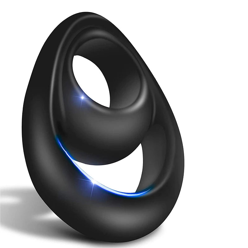 Silicone Male Foreskin Corrector Resistance Ring Delay Ejaculation Penis Rings Sex Toys for Men Daily Night Cock Ring