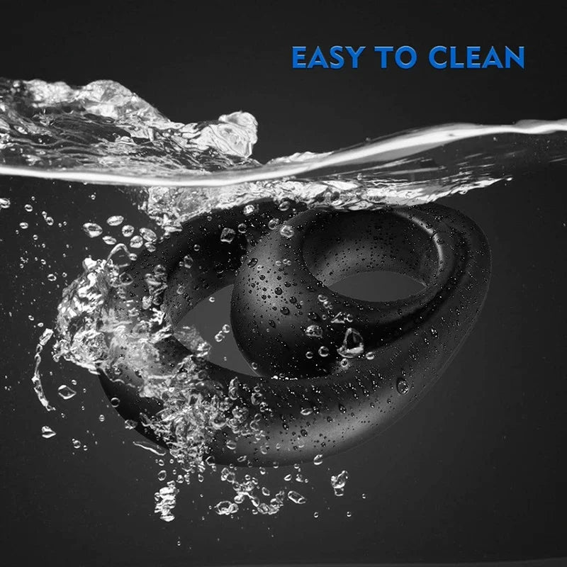 Silicone Male Foreskin Corrector Resistance Ring Delay Ejaculation Penis Rings Sex Toys for Men Daily Night Cock Ring