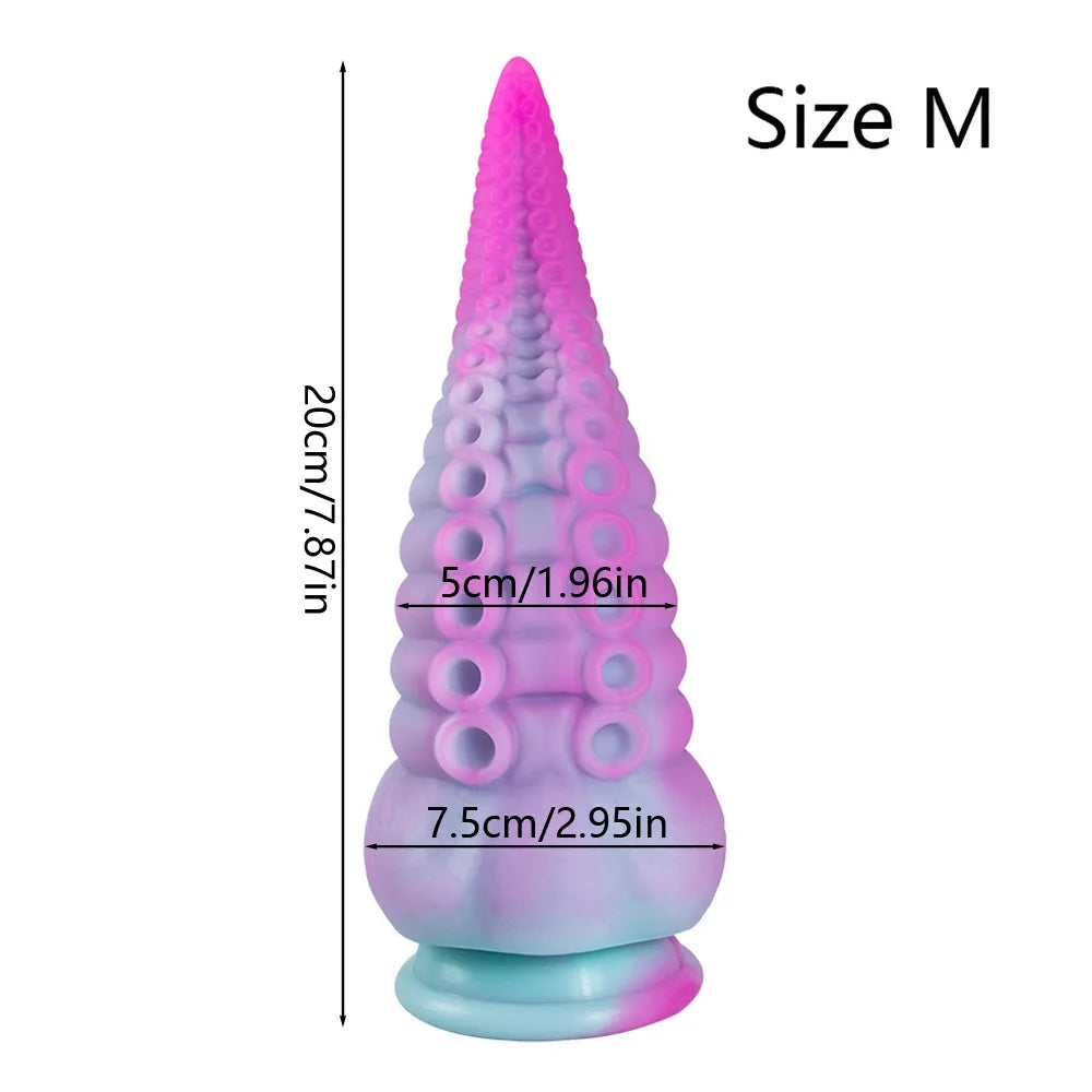 Silicone Octopus Tentacle Huge Monster Dildo Penis Anal Toys Suction Cup Animal Dildo Sex Toy for Women Adult Toys for Anal