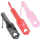 Silicone/PU Leather Spanking Paddle BDSM Cosplay Flirting Bondage Toy Beat Submissive Punitive Adult Couple Exotic Sex Toy