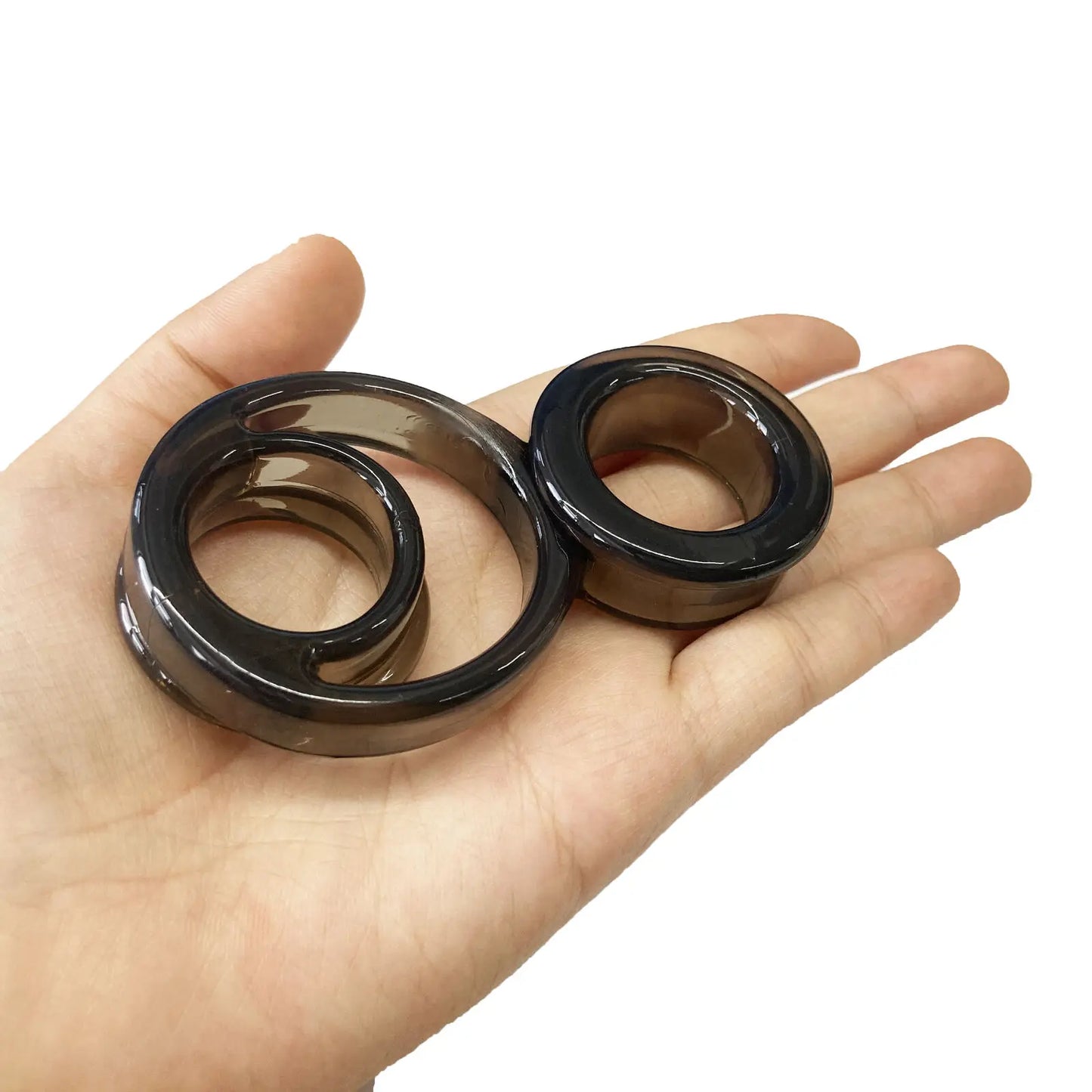 Silicone Penis Cock 3 Rings Sling Ball Stretcher Male Penis Lock Cock Ring Delay Time Ejaculation Penis Ring Sex Toy for Men