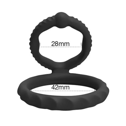 Silicone Penis Cock Ring Delay Ejaculation Super Small Chastity Cage Adjustable Penis Ring Scrotum Cockring Male Sex Toy for Men