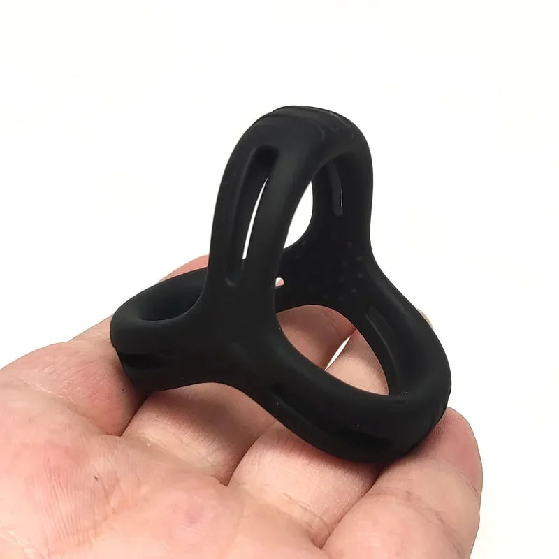 Silicone Penis Ring Cockring for Men Semen Lock Ring Delay Penisring Ejaculation Male Cock Rings Sex Toys for Couples