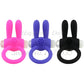 Silicone Rabbit Penis Vibrating Cock Ring Male Time Delay Ejaculation Sex Toys for Men Adult Erotic Products Built-in Battery