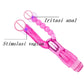 Silicone Soft Double Penetration Vibrator Sex Toys For Women Couples Strapon Dildo Anal Plug G Spot Stimulator Vagina Massage